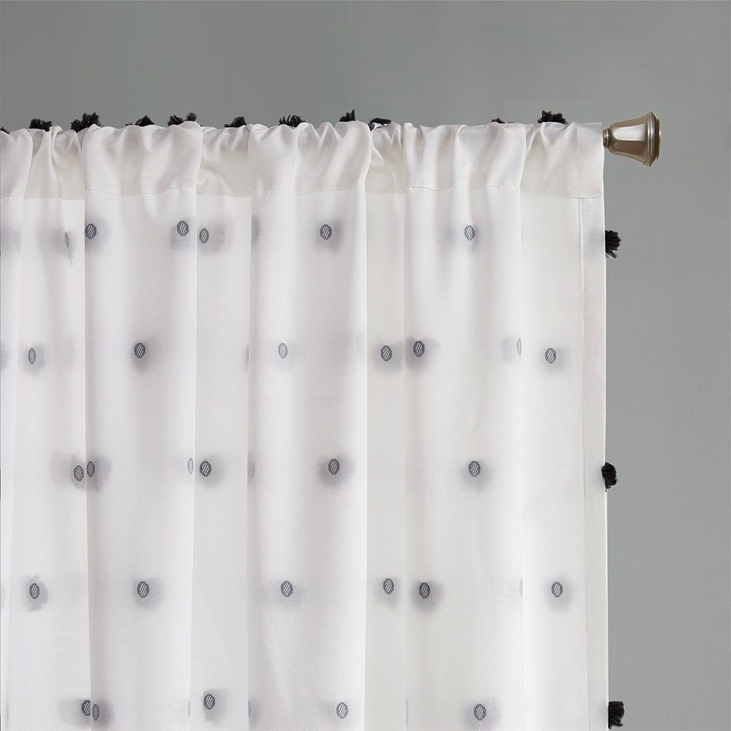 Embellished Curtain Panel