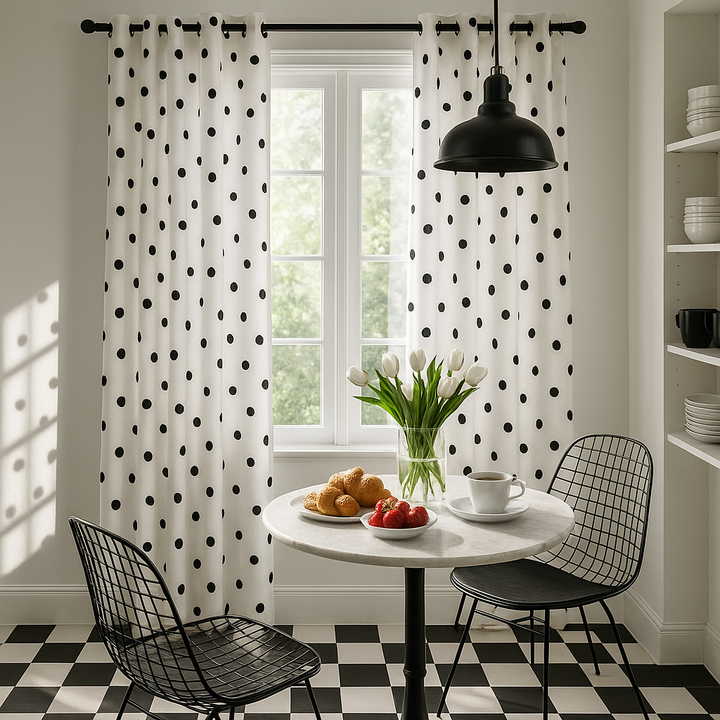 Embellished Curtain Panel