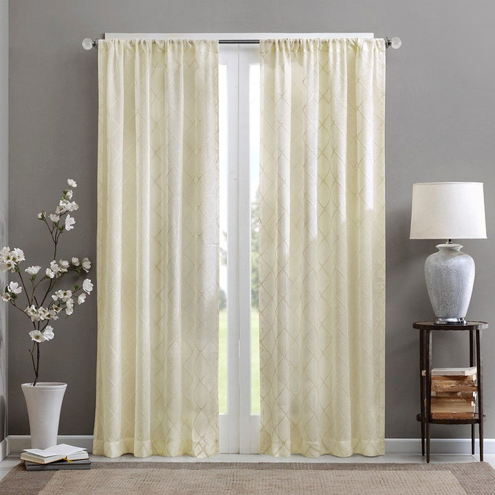 Embroidered Single Panel