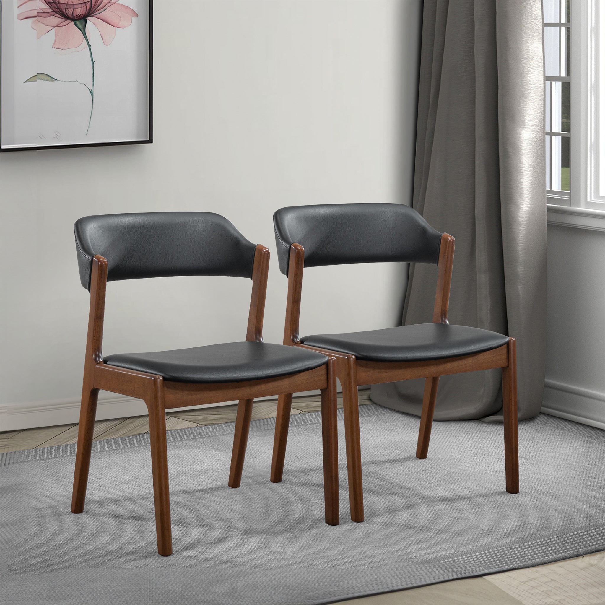 Enzo Leather Dining Chair