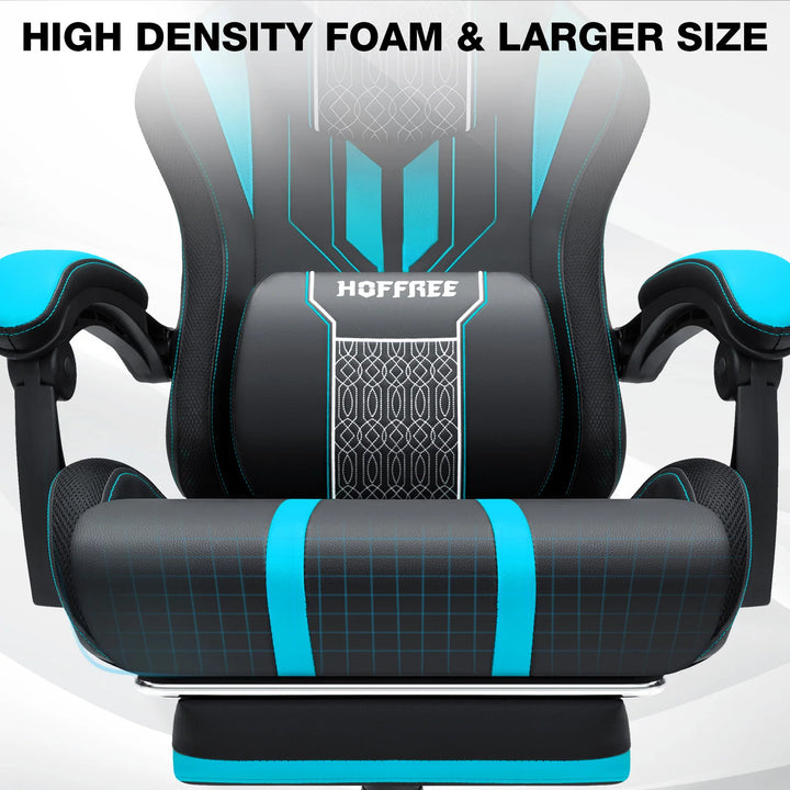 Ergonomic Gaming Chair with Massage