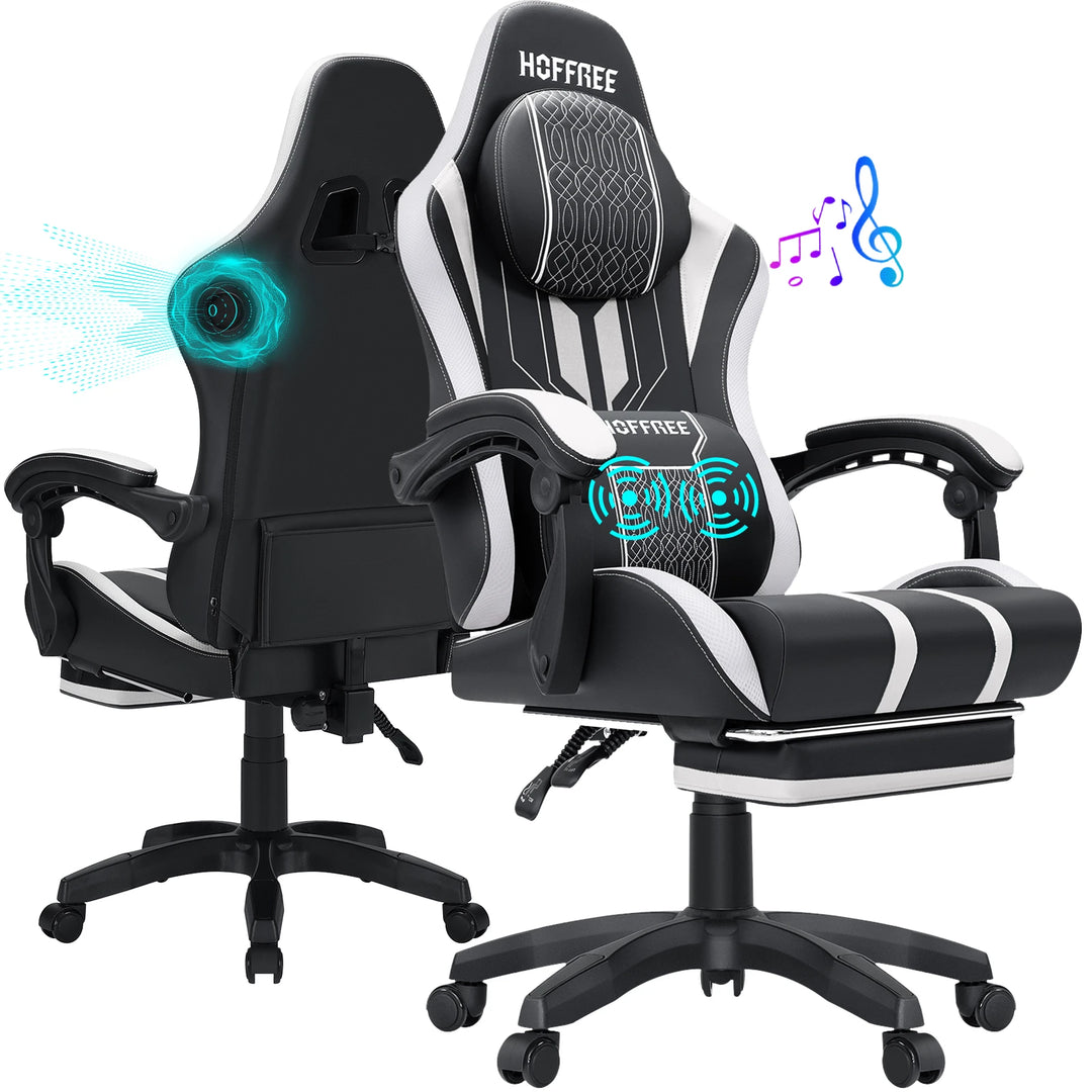 Ergonomic Gaming Chair with Massage