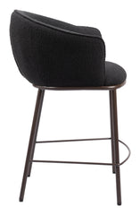 Essen Counter Stool Black And Bronze