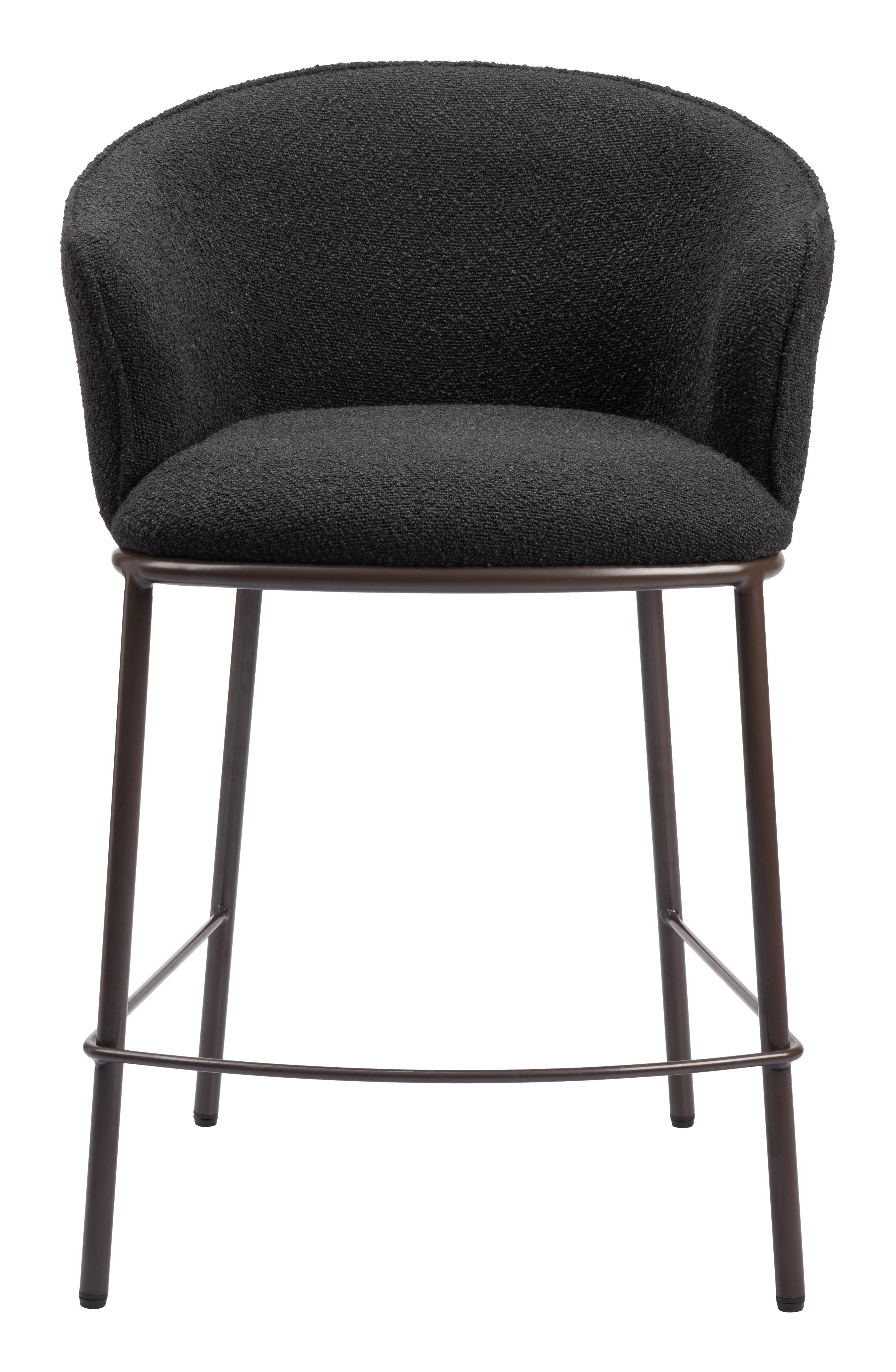 Essen Counter Stool Black And Bronze