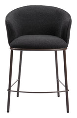 Essen Counter Stool Black And Bronze