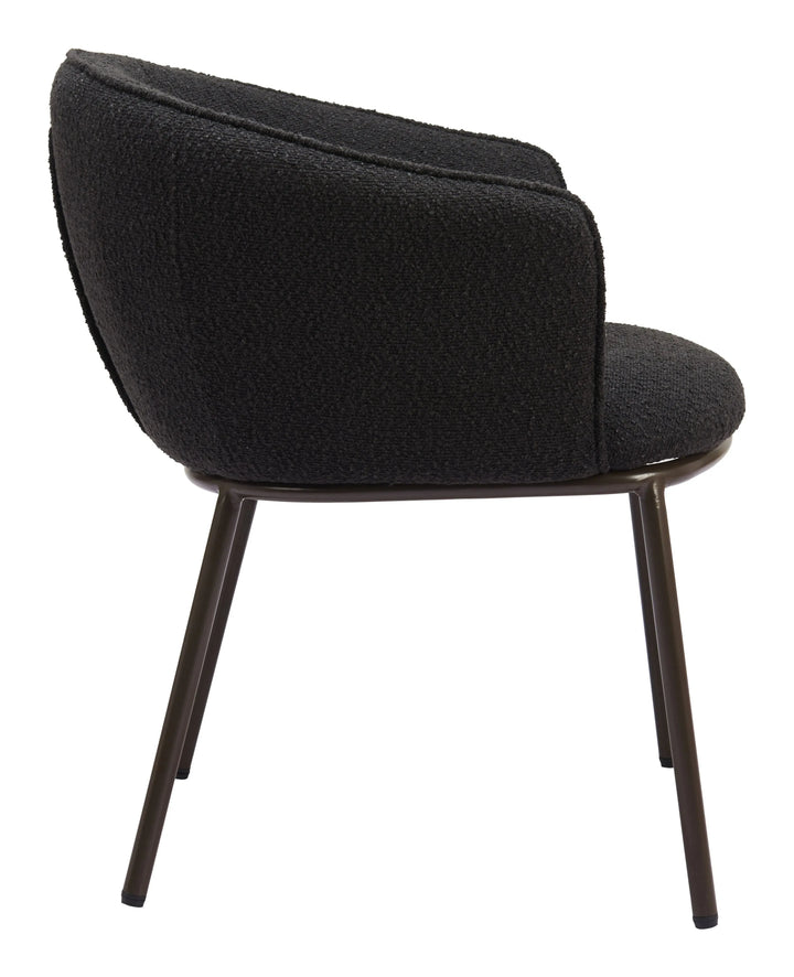 Essen Dining Chair Black And Bronze