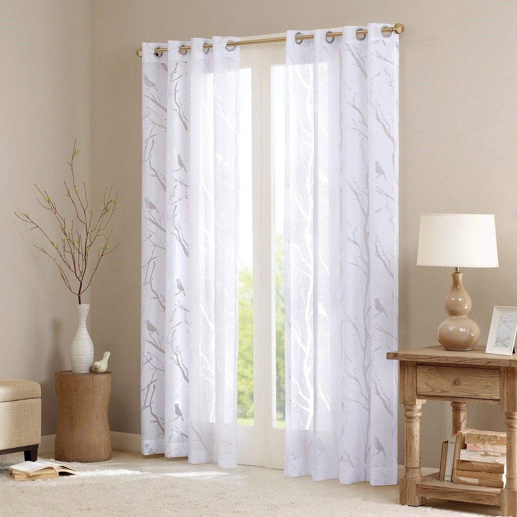 Ethereal Wings Grommet Sheer Panel 