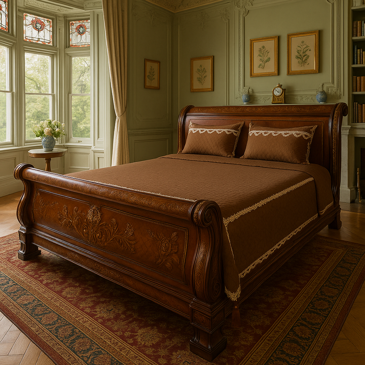 European Lace Bedding Ensemble