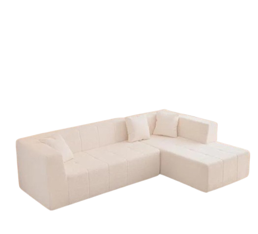 Ultimate Comfort Modular Deep Seat Sectional Sofa with Chaise - Premium Tufted L-Shape Living Room Furniture Set