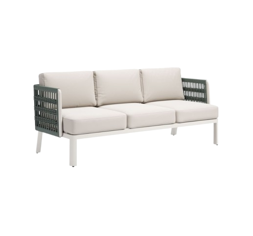 Luxury White Designer Sofa – Modern Comfort | Olefin Upholstery | Trufairs