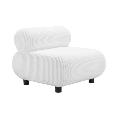 Rahat White Accent Chair – Elegant Comfort & Style | Living Room Furniture | Trufairs