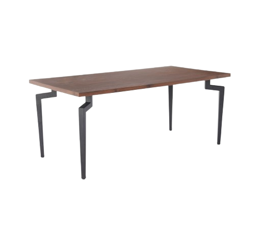 Sleek Walnut Dining Table – Contemporary Centerpiece | Modern Entertaining | Trufairs