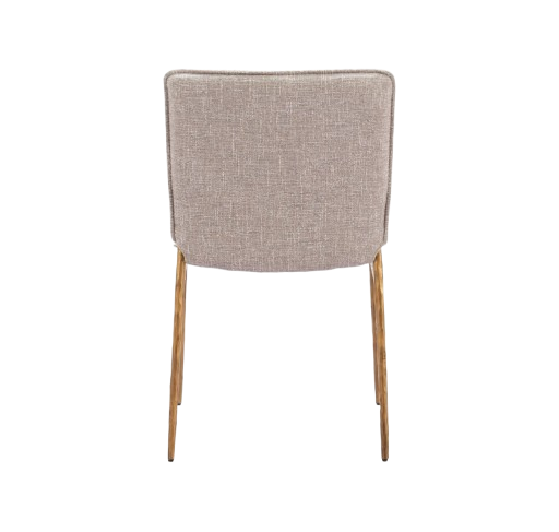 Nordvest Beige & Gold Dining Chair – Elegant Comfort & Style | Dining Chair | Trufairs