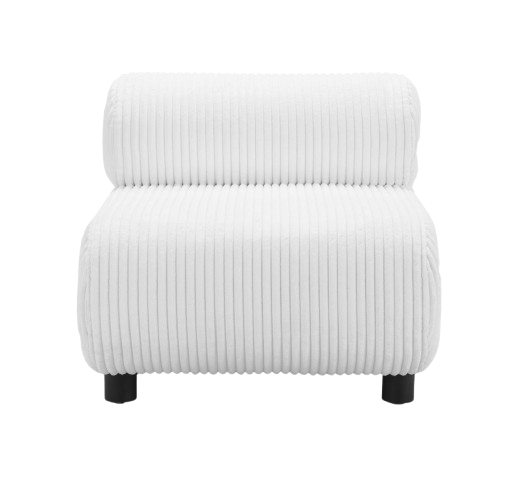 Rahat White Accent Chair – Elegant Comfort & Style | Living Room Furniture | Trufairs