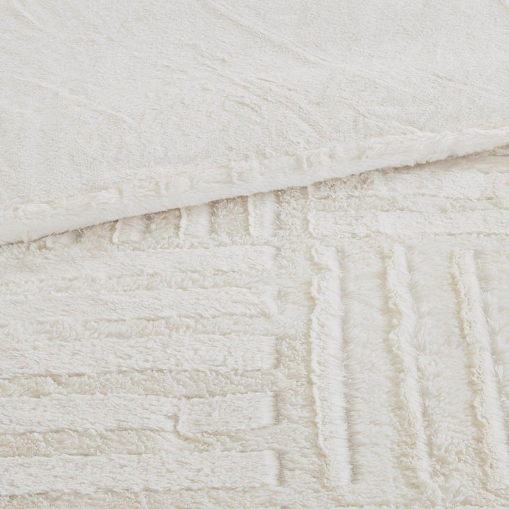 Faux Fur Comforter Mini Set