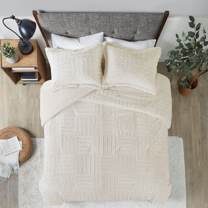 Faux Fur Comforter Mini Set