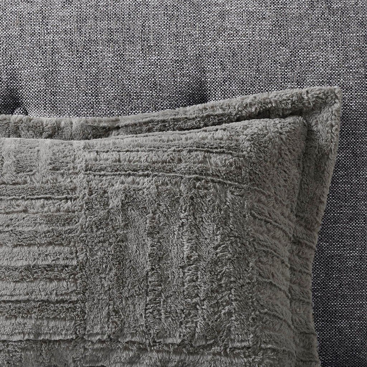 Faux Fur King Comforter Mini Set