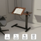 Adjustable Overbed Laptop Table – Height Adjustable Rolling Bedside Desk with Tilting Top | Trufairs