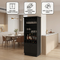FM FURNITURE Sophia Bar Cabinet with Glassware Rack & Five Bottle Racks | Trufairs
