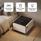 Smart Side Table with Built-in Fridge, Wireless Charging, Power Socket & Human Sensor Light | Trufairs
