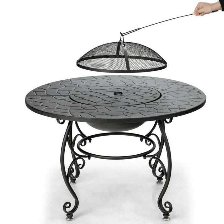 Fire Pit Dining Table