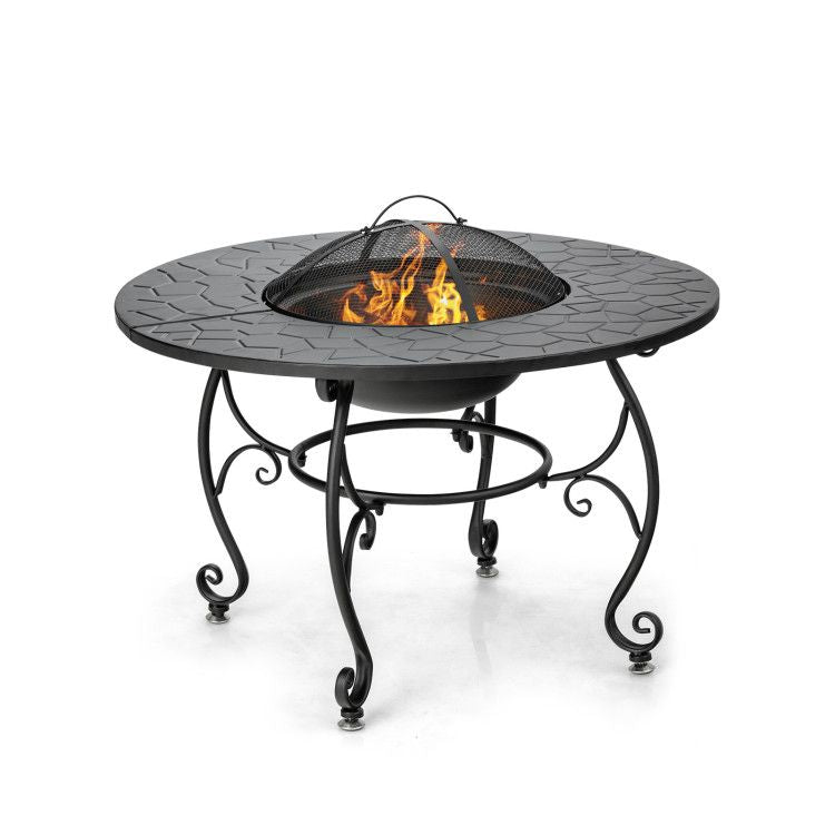 Fire Pit Dining Table