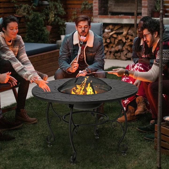 Fire Pit Dining Table