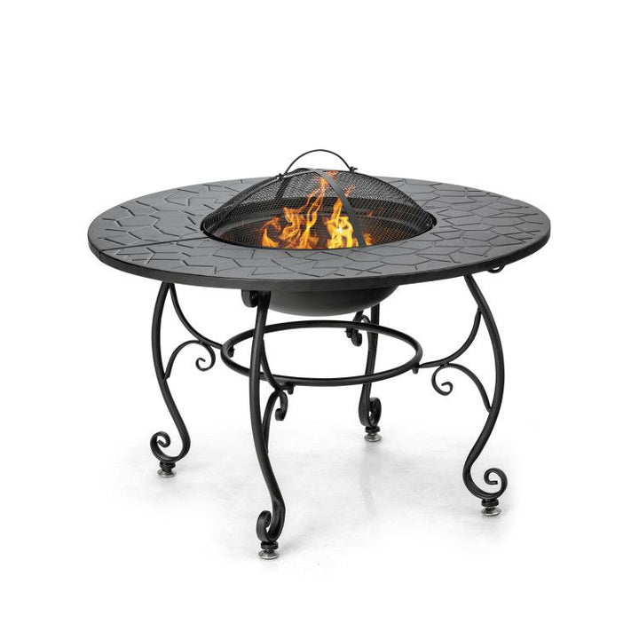 Fire Pit Dining Table