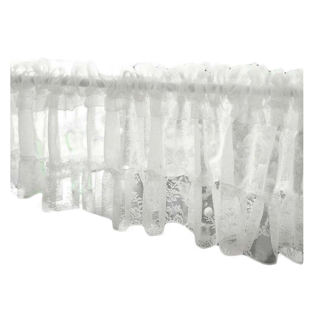 Floral Lace Door Curtain