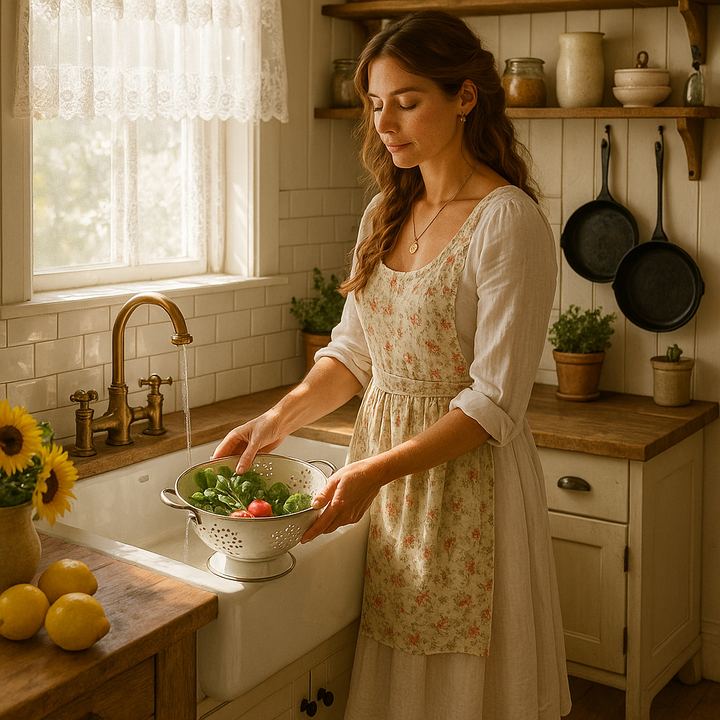 Flower Lace Embroidered Valance