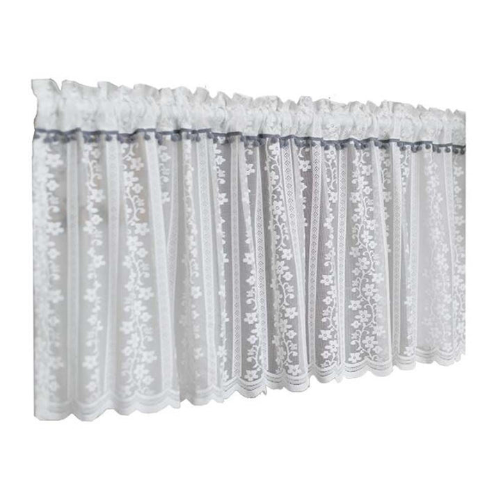 Flower Lace Embroidered Valance