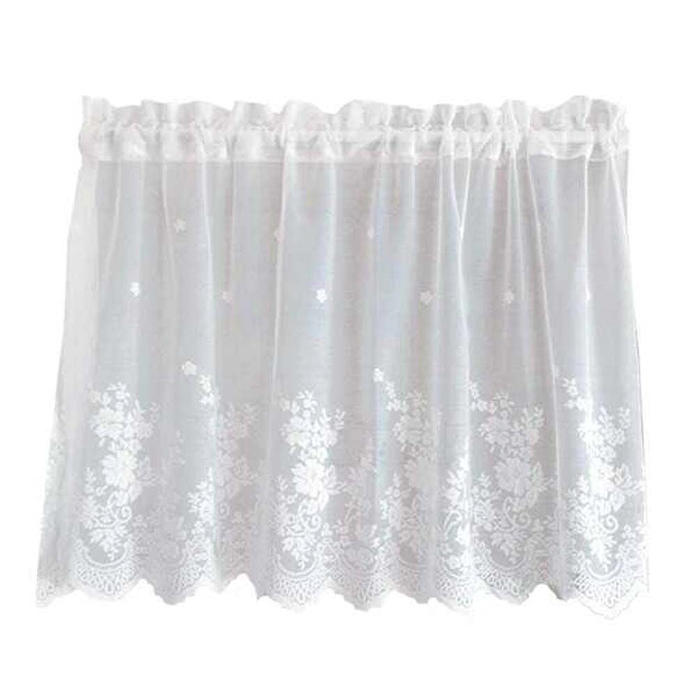 Flower Lace Gauze Café Curtain