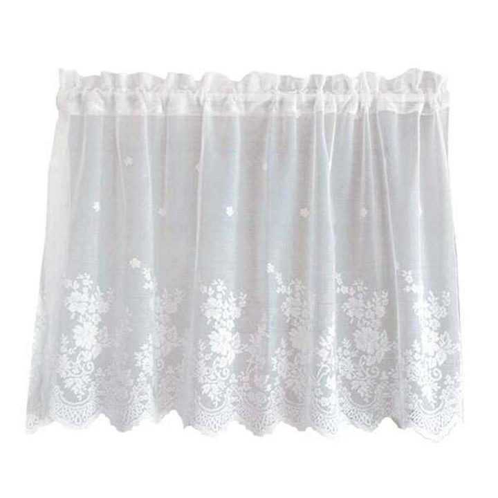 Flower Lace Gauze Café Curtain