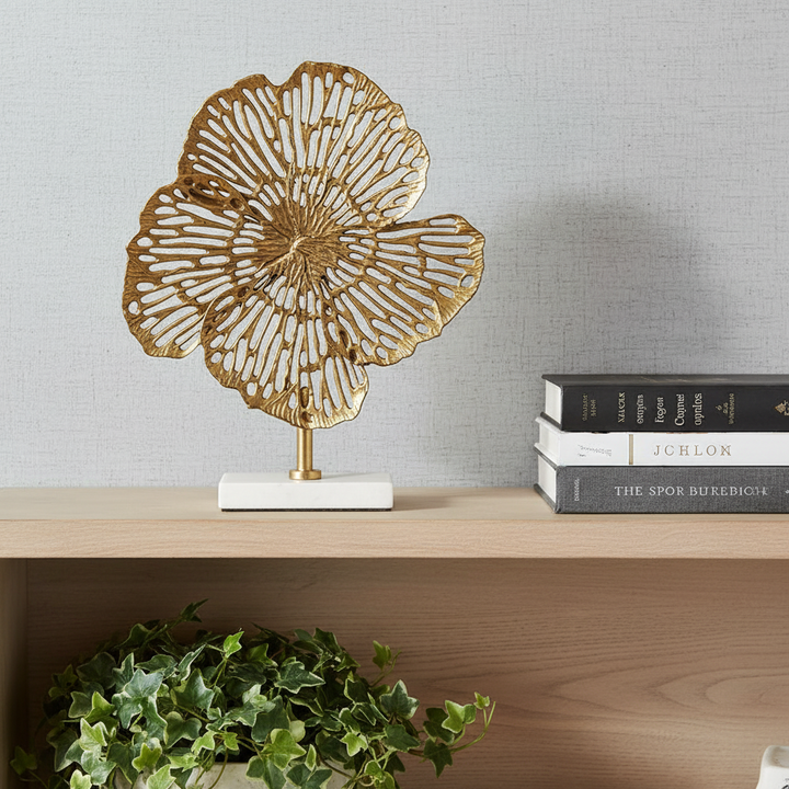 Flowers Abstract Tabletop Sculpture