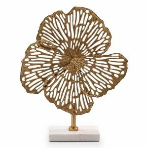 Flowers Abstract Tabletop Sculpture