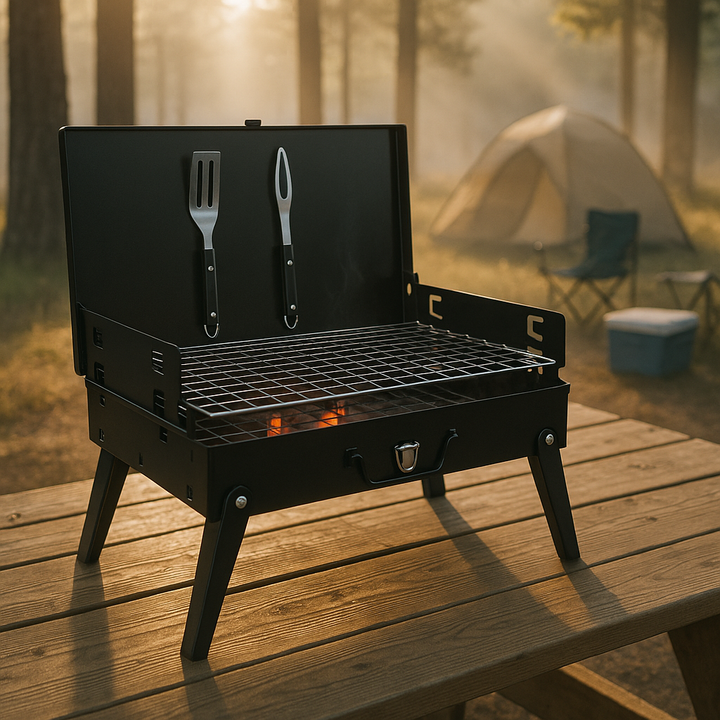 Foldable Charcoal BBQ Grill