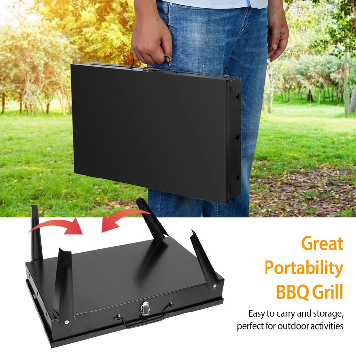 Foldable Charcoal BBQ Grill