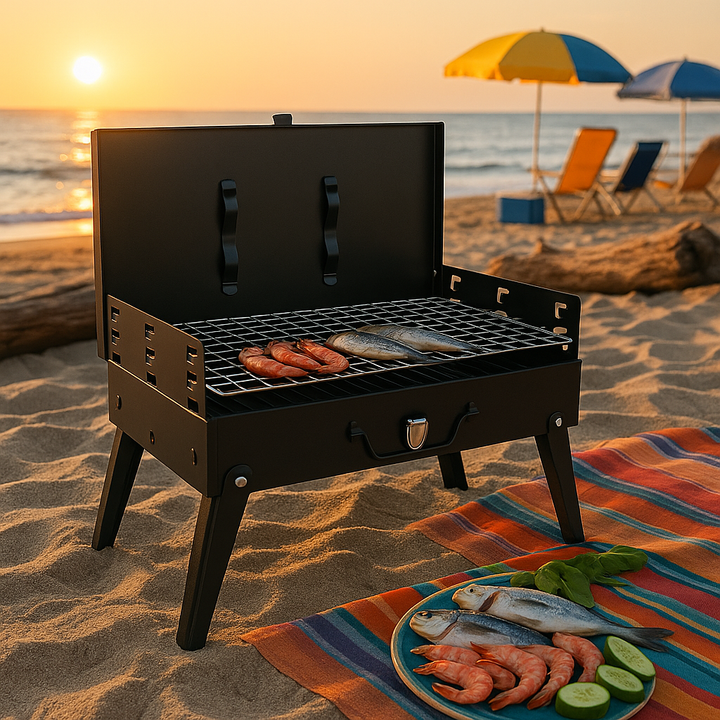 Foldable Charcoal BBQ Grill