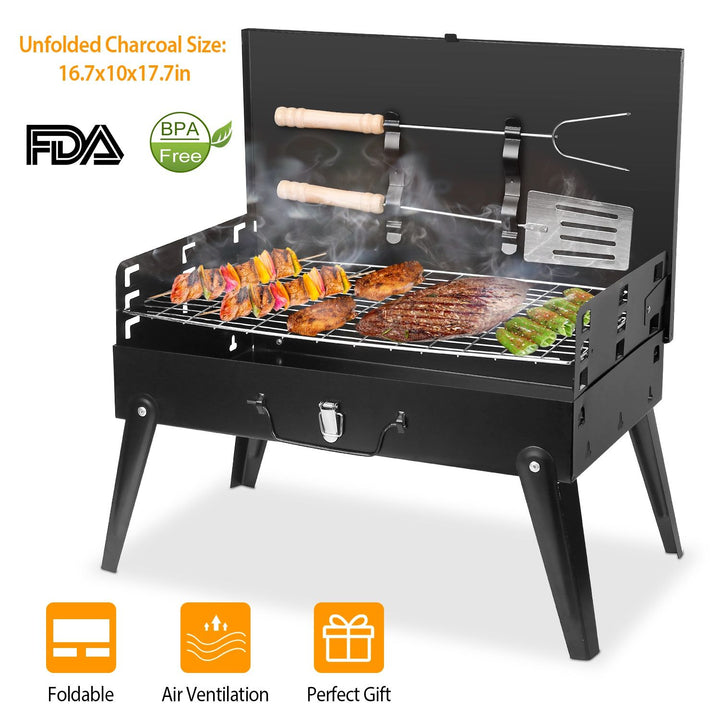Foldable Charcoal BBQ Grill