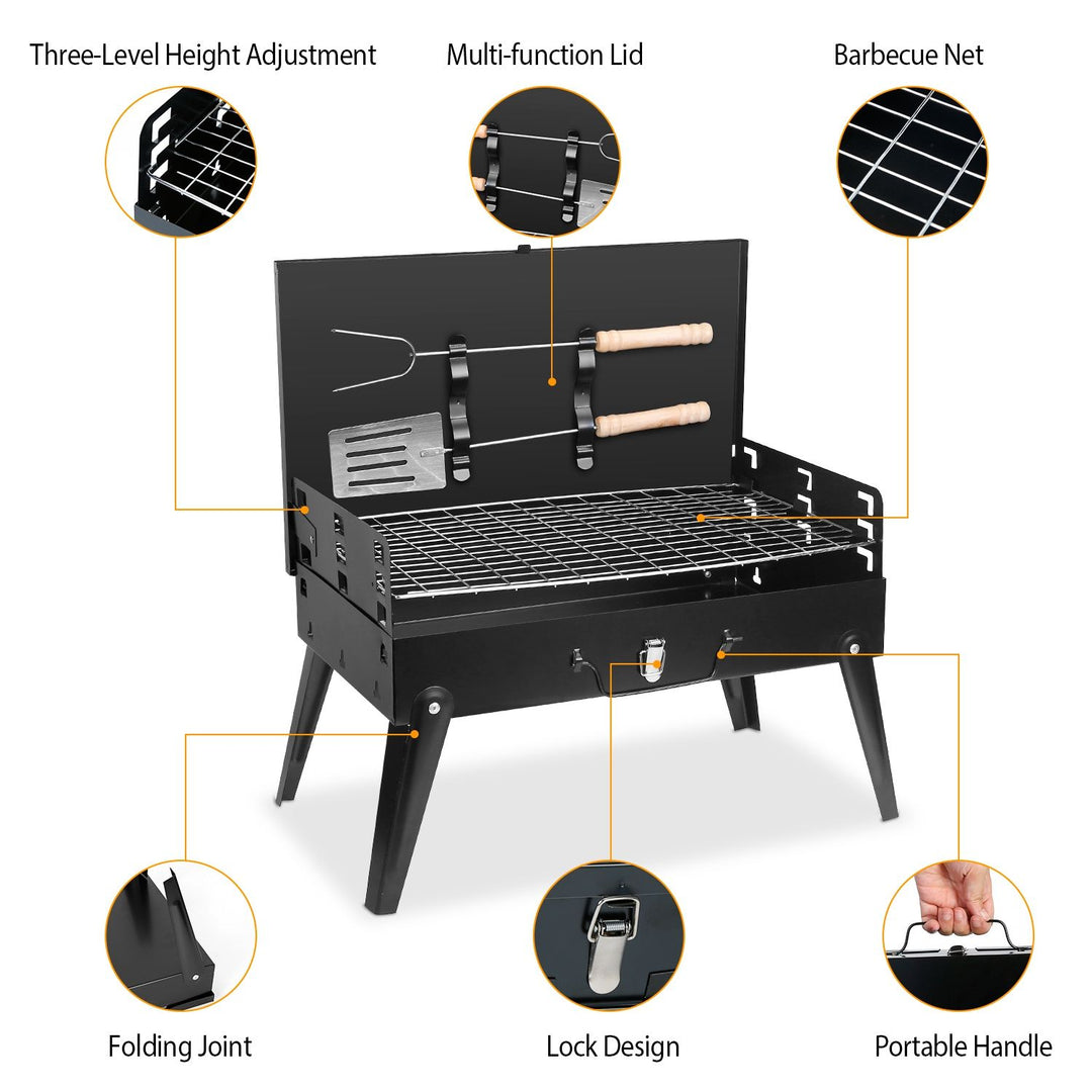 Foldable Charcoal BBQ Grill