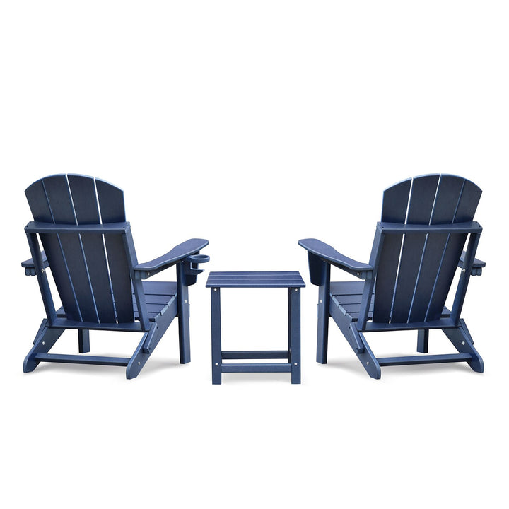 Folding Adirondack Patio Set