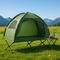 Outsunny Single Person Camping Tent Cot Combo - Premium Off-Ground Folding Outdoor Bed with Weather Protection and Carry Bag for Ultimate Hiking Adventures