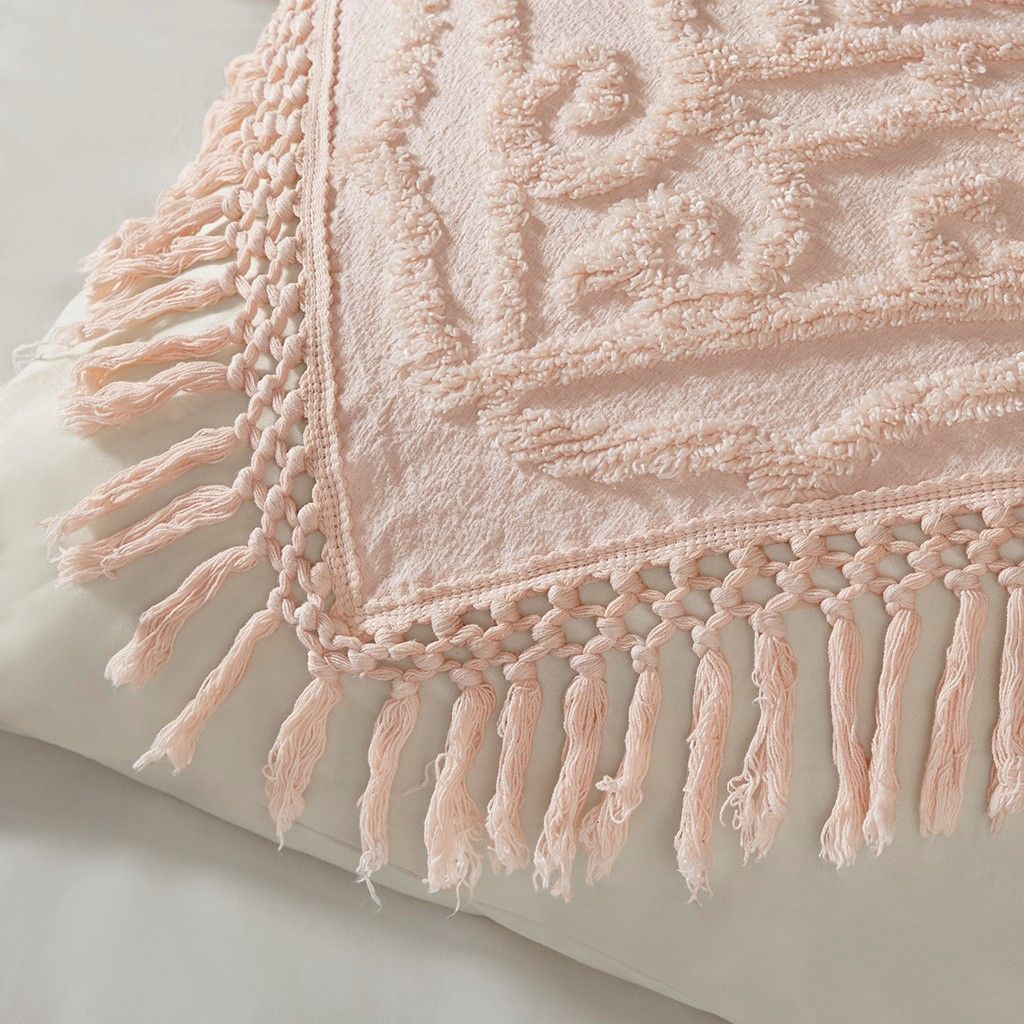 Fringe Coverlet Set