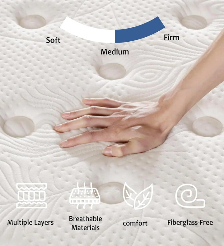  Full Size Hybrid Mattress 