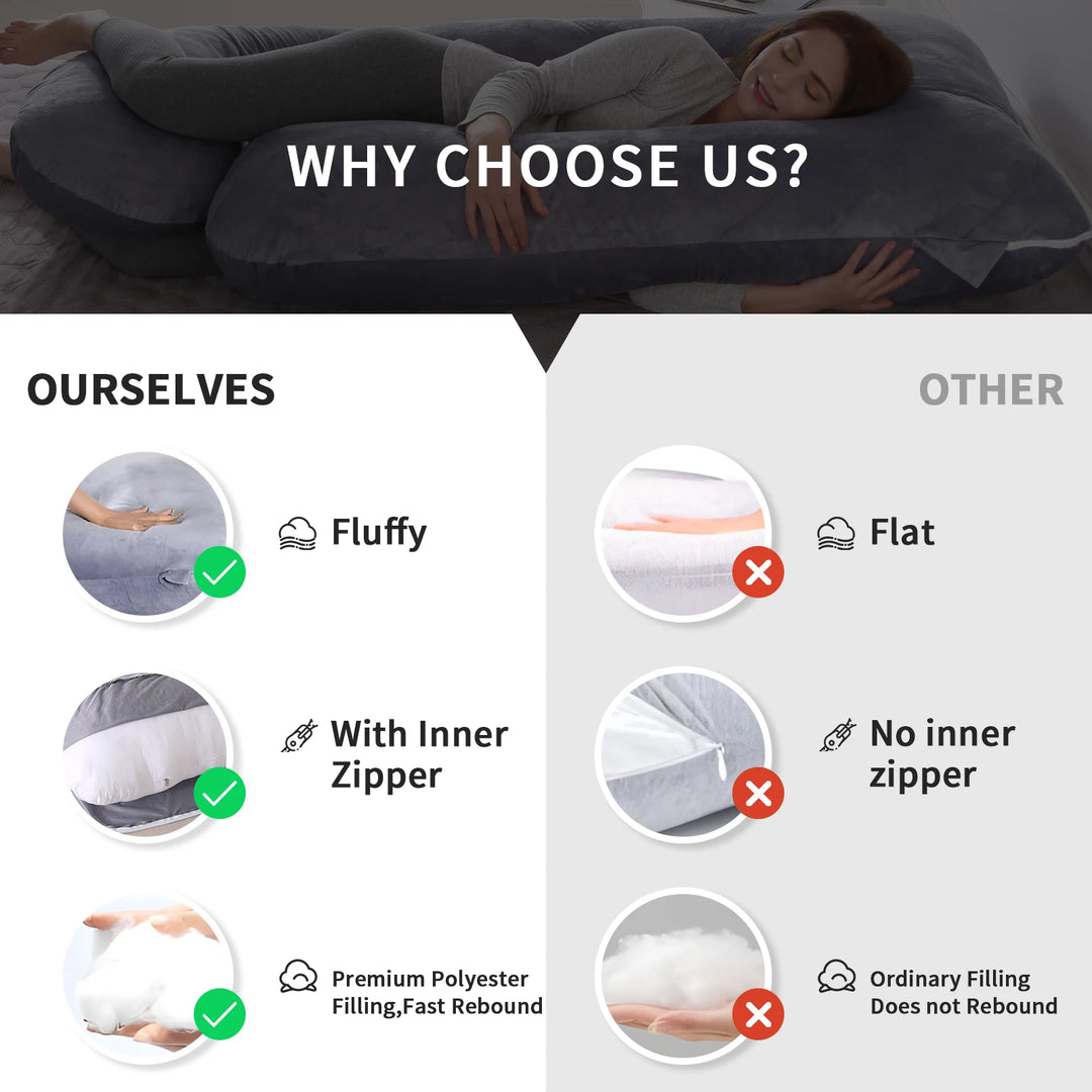 G Shaped Maternity Pillow