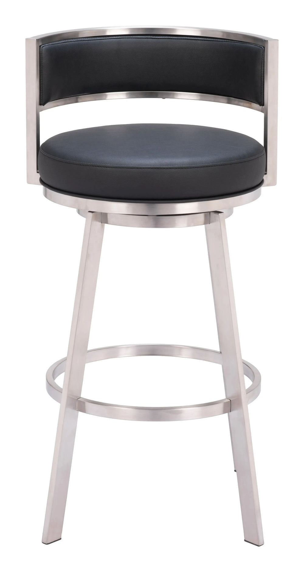 Gimsby Swivel Barstool Black