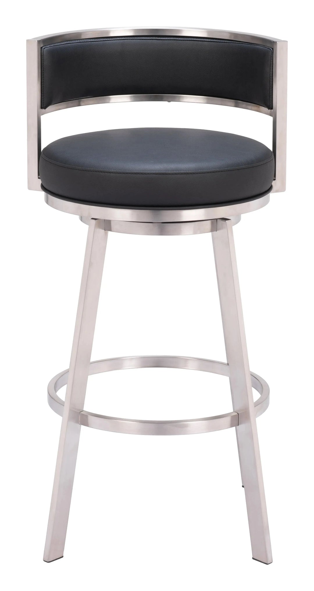 Gimsby Swivel Barstool Black