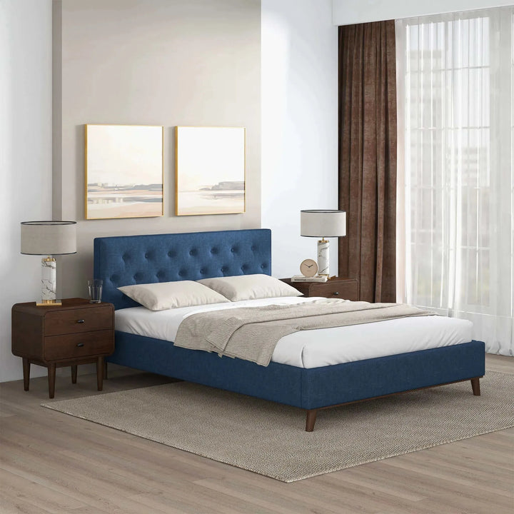 Graceville King Bed Blue
