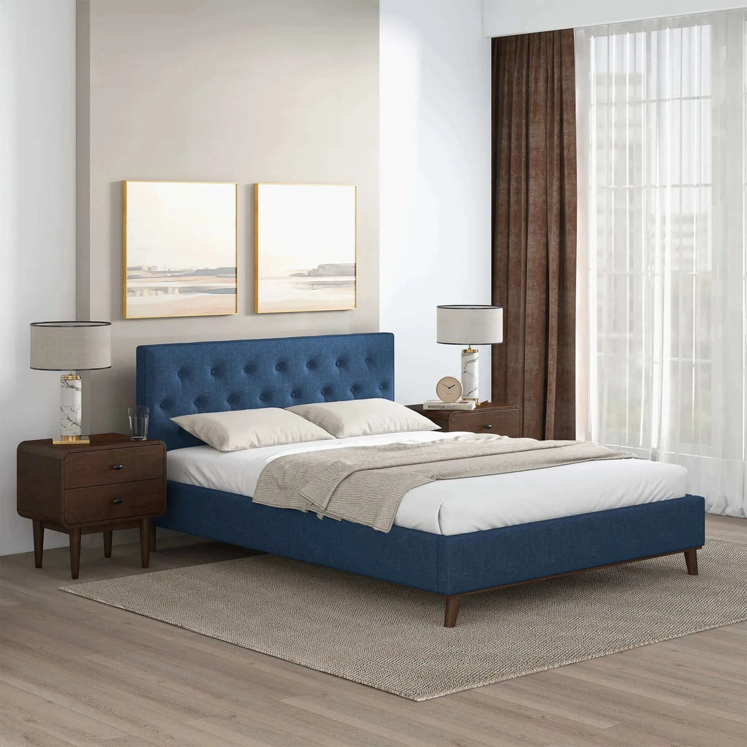 Graceville Queen Bed Blue