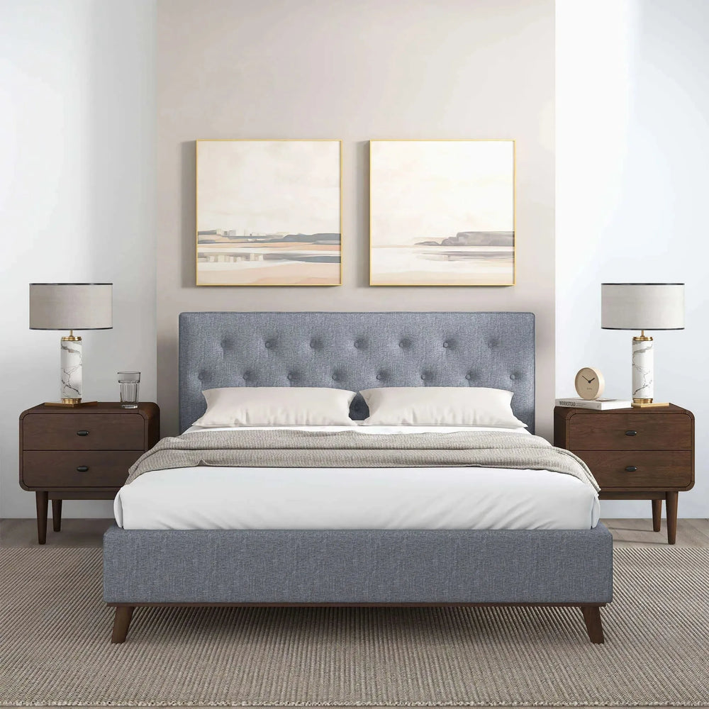 Graceville Queen Bed Grey